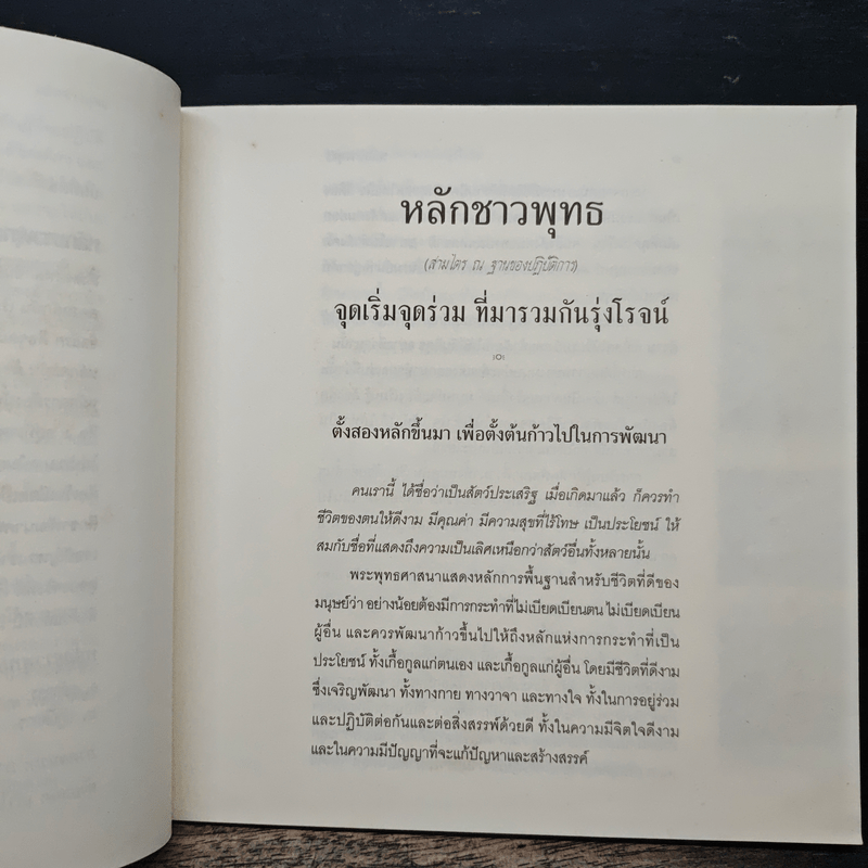 หลักชาวพุทธ - พระพรหมคุณาภรณ์(ป.อ.ปยุตฺโต)