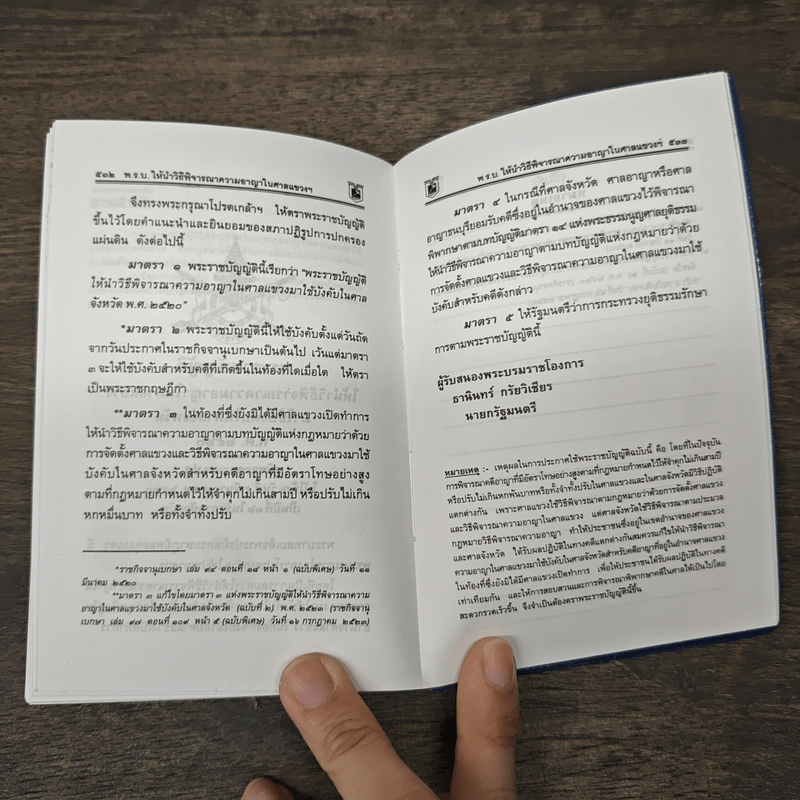 ประมวลกฎหมาย วิธีพิจารณาความแพ่ง วิธีพิจารณาความอาญา พระธรรมนูญศาลยุติธรรม ฉบับสมบูรณ์ - พิชัย นิลทองคำ