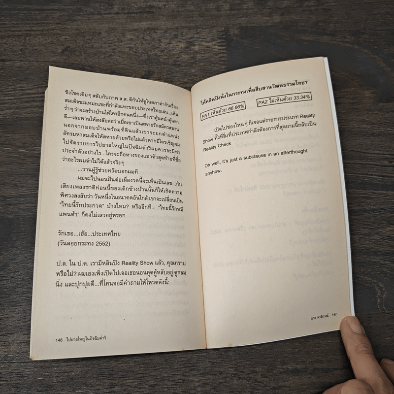 รวมเรื่องสั้น ไปยาลใหญ่ในปัจฉิมดำริ - ผาด พาสิกรณ์