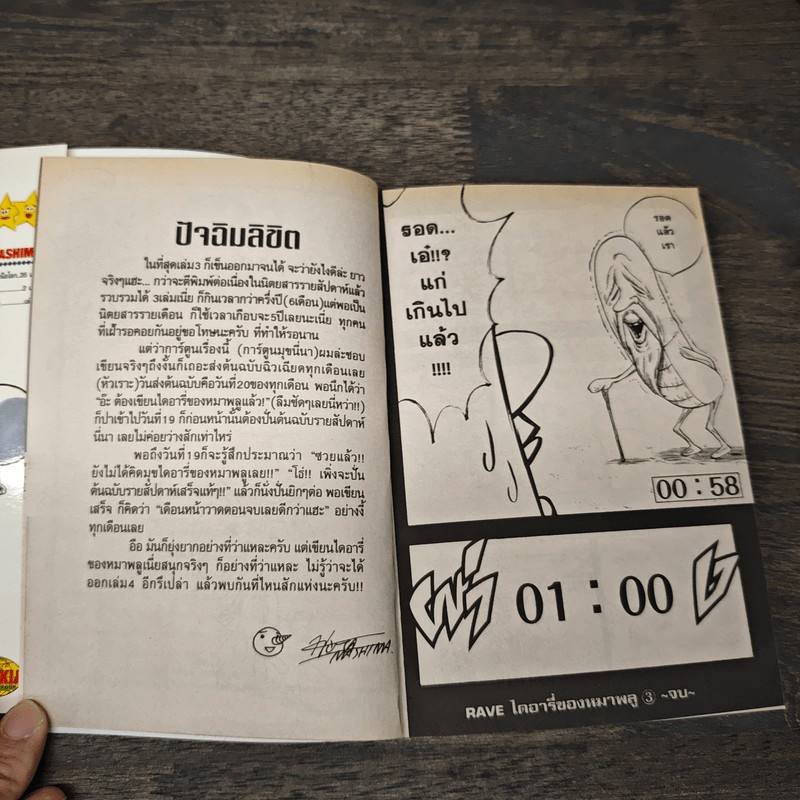 RAVE ไดอารี่ของหมาพลู เล่ม 3 - ฮิโระ มาชิม่า