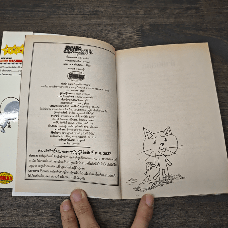 RAVE ไดอารี่ของหมาพลู เล่ม 3 - ฮิโระ มาชิม่า