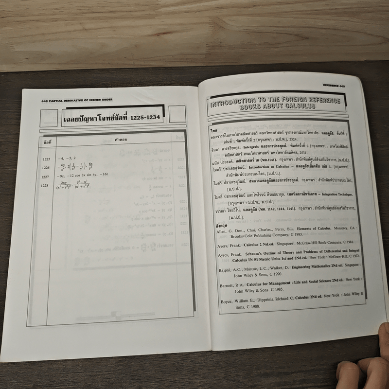 1234 แบบฝึกหัดและเทคนิคการแก้ปัญหาโจทย์แคลคูลัส