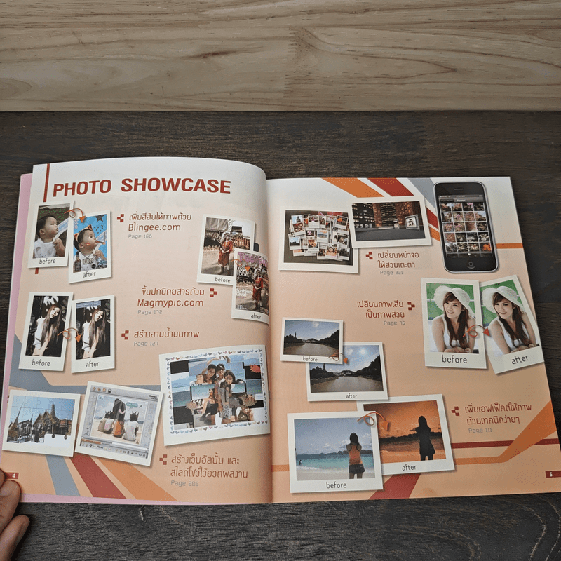 จัดการตกแต่งแบ่งปันภาพถ่ายดิจิตอล