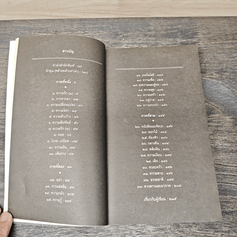 สิ่งที่ค้นพบระหว่างนั่งเฉยเฉย - นิ้วกลม