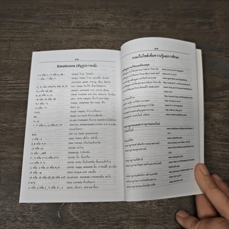 English-Thai Dictionaty พจนานุกรมอังกฤษ-ไทย ฉบับพกพา