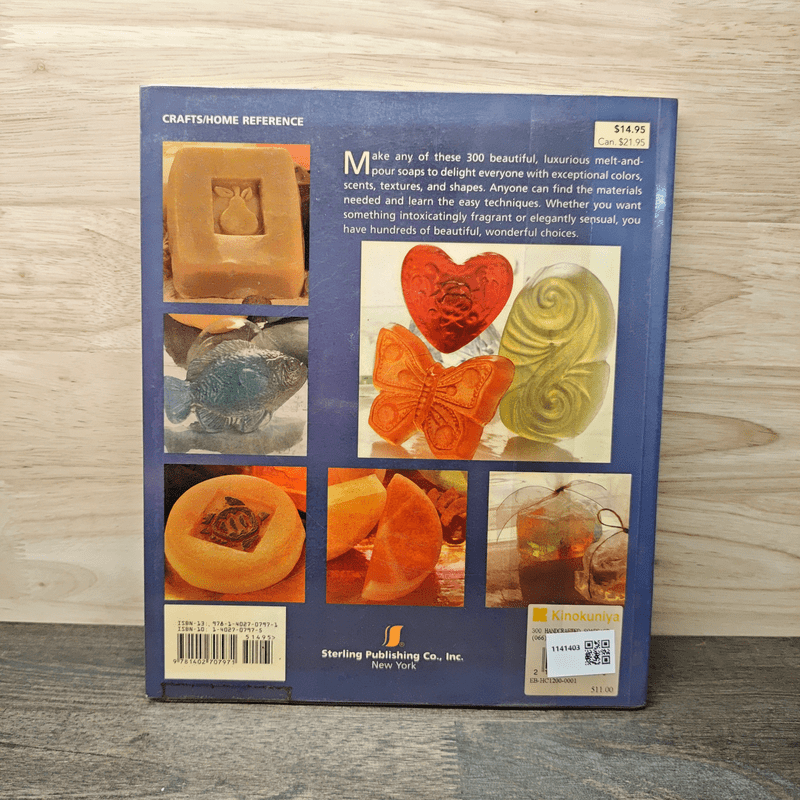 300 handcrafted soaps - Marie Browning