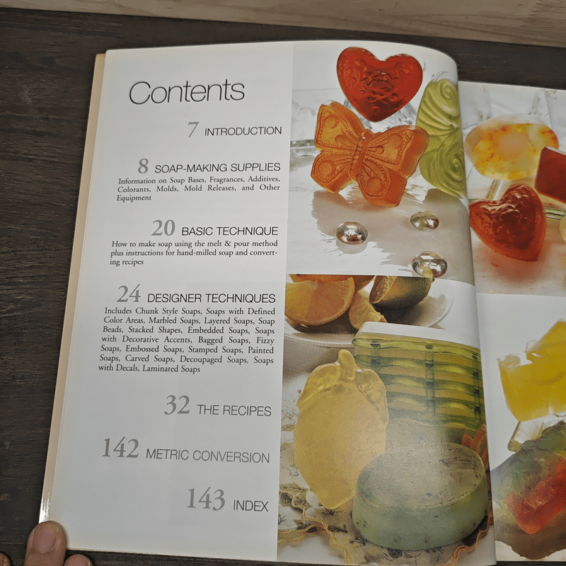 300 handcrafted soaps - Marie Browning