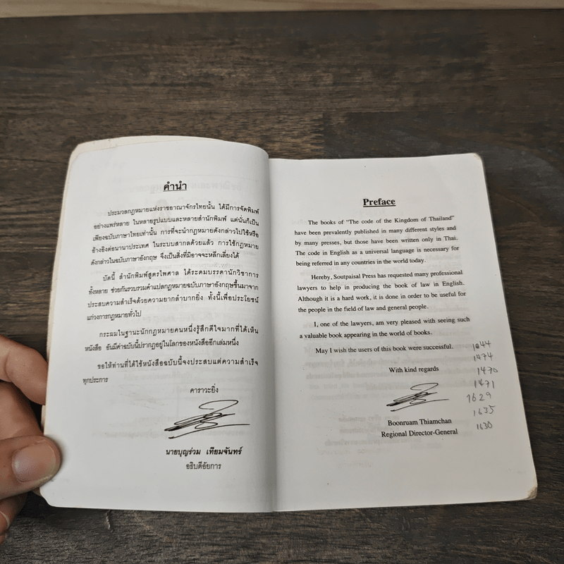 ประมวลกฎหมายแพ่งและพาณิชย์ ฉบับไทย-อังกฤษ ปรับปรุงถึงฉบับที่ 19 พ.ศ.2551
