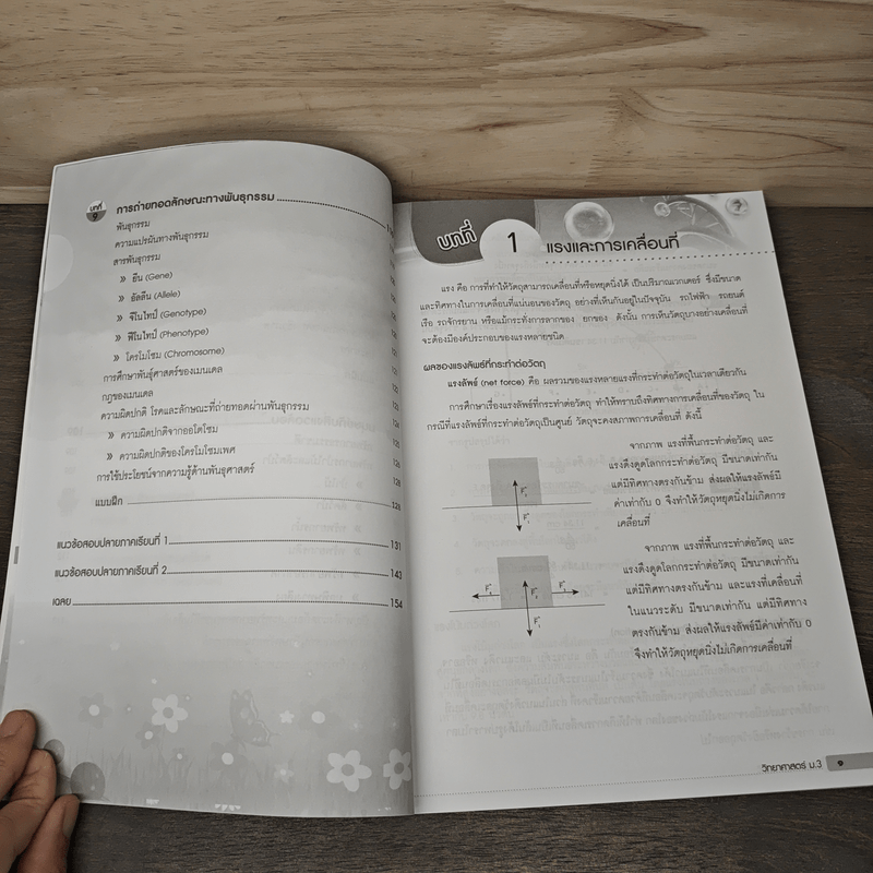 เตรียมสอบวิทยาศาสตร์ ม.3