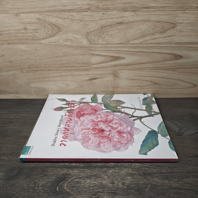 วาดกุหลาบด้วยสีน้ำ Shabha Shine's Sketchbook - ชบาฉายสตูดิโอ