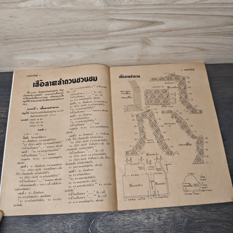 ถักโครเชท์ งานประดิษฐ์ ชุดที่ 7