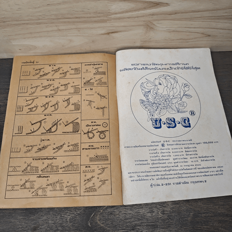 ถักโครเชท์ งานประดิษฐ์ ชุดที่ 7