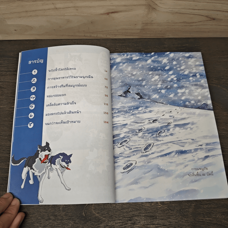 บันทึกการผจญภัย พิชิตขั้วโลกใต้