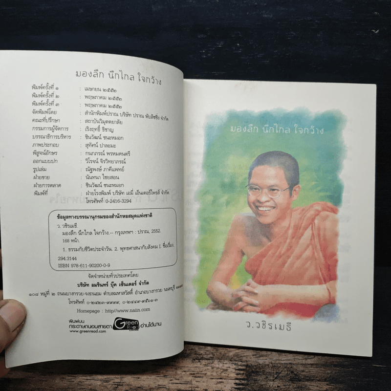 มองลึกนึกไกลใจกว้าง ว.วชิรเมธี