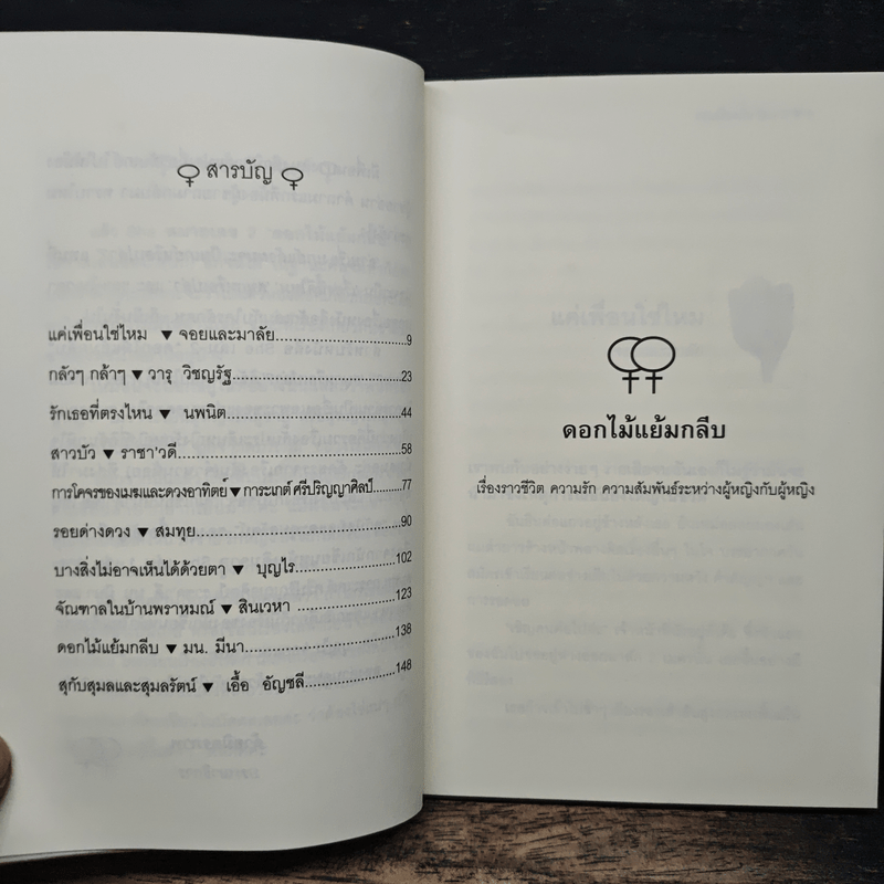 ดอกไม้แย้มกลีบ