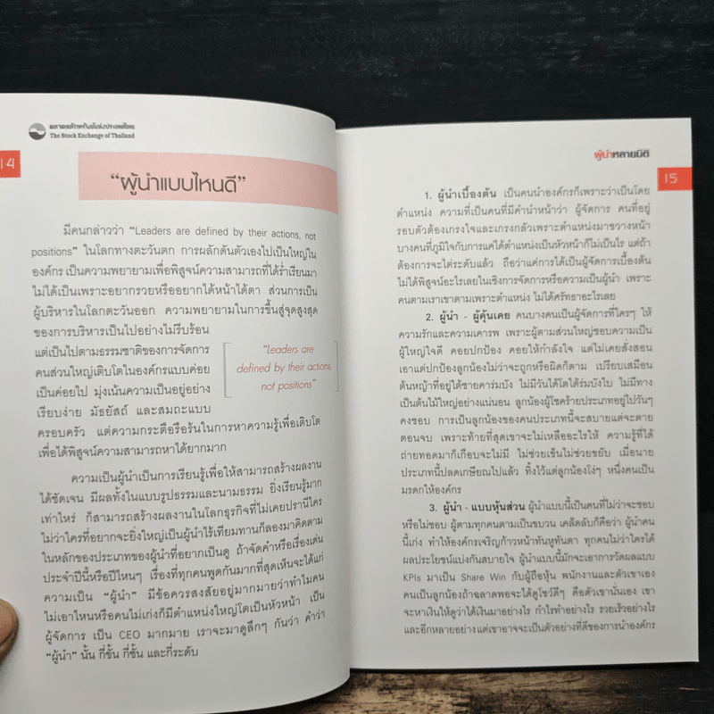 The Art of Leadership ผู้นำหลายมิติ - ม.ล.ชัยวัฒน์ ชยางกูร