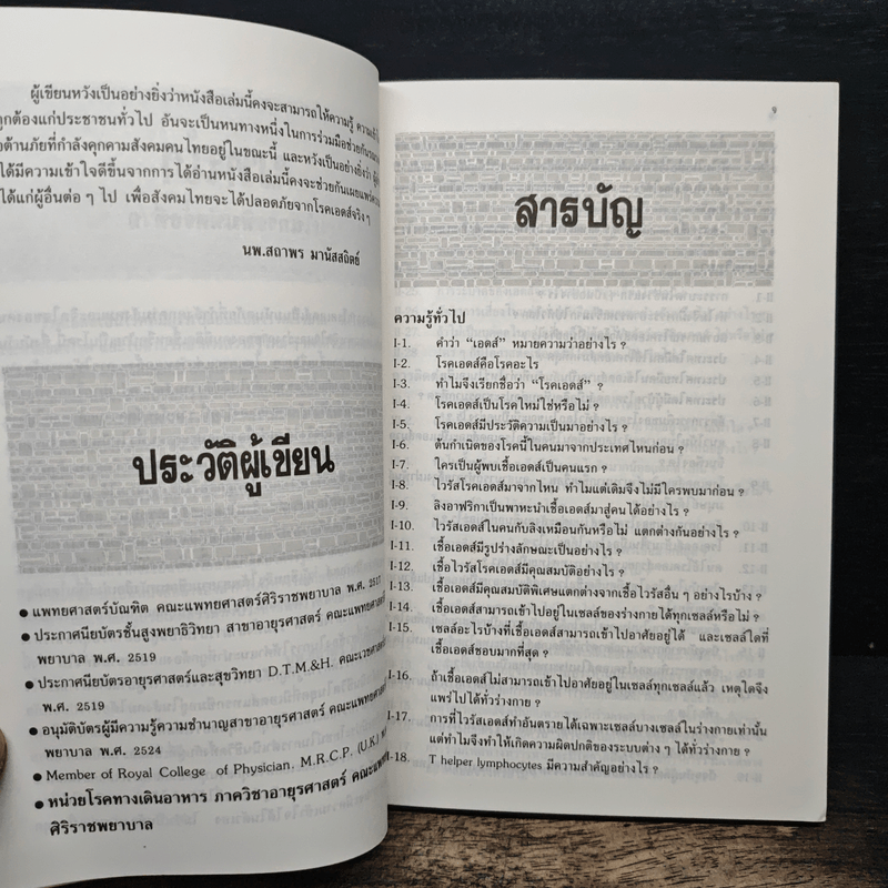 ถาม:ตอบ ปัญหาโรคเอดส์