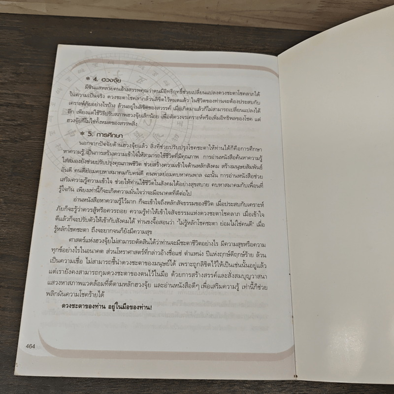 ฮวงจุ้ย บ้านพักอาศัย - ศาสตราจารย์อู๋จางอี้