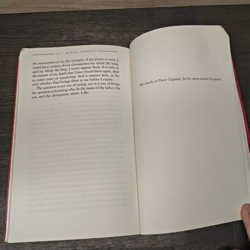 Gourmet Rhapsody - Muriel Barbery