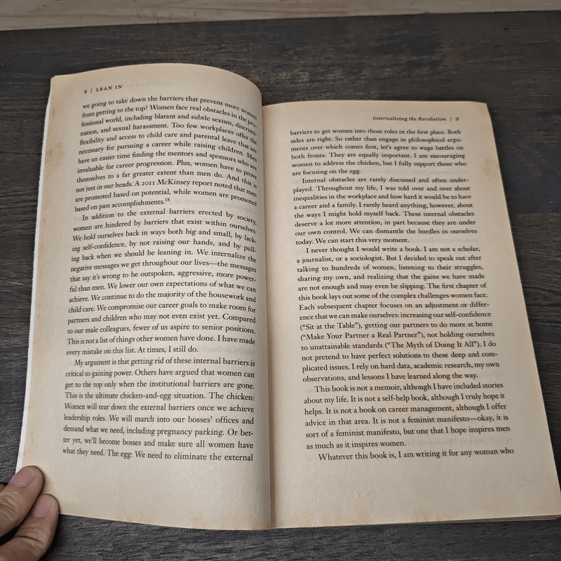 Lean In  Women, Work, and the Will to Lead - Sheryl Sandberg