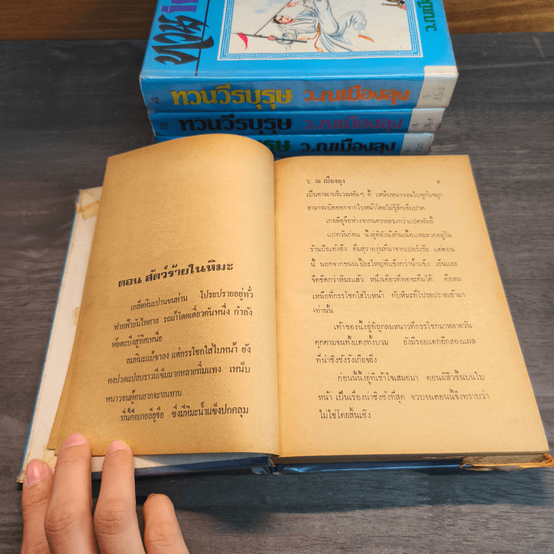 ทวนวีรบุรุษ 4 เล่มจบ - ว. ณ เมืองลุง