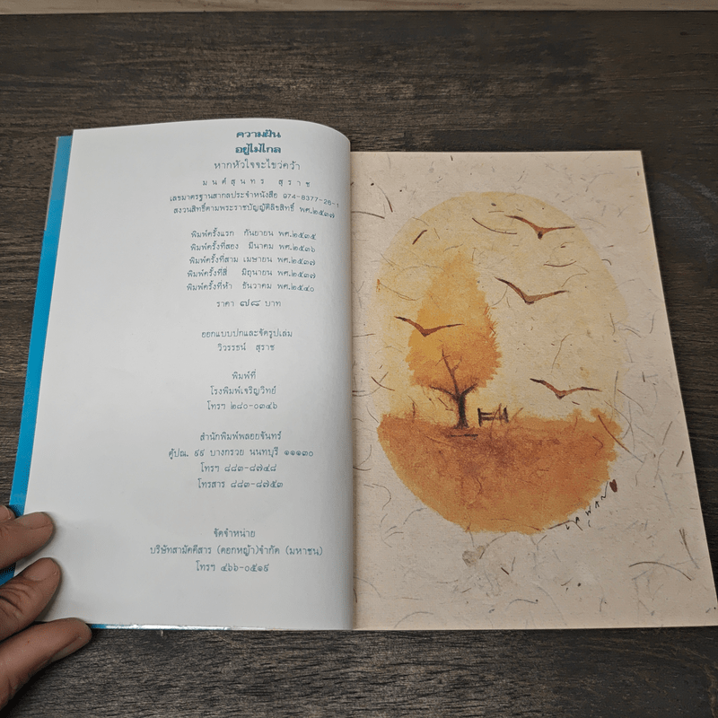 ความฝันอยู่ไม่ไกลหากหัวใจจะไขว่คว้า - มนต์สุนทร สุราช