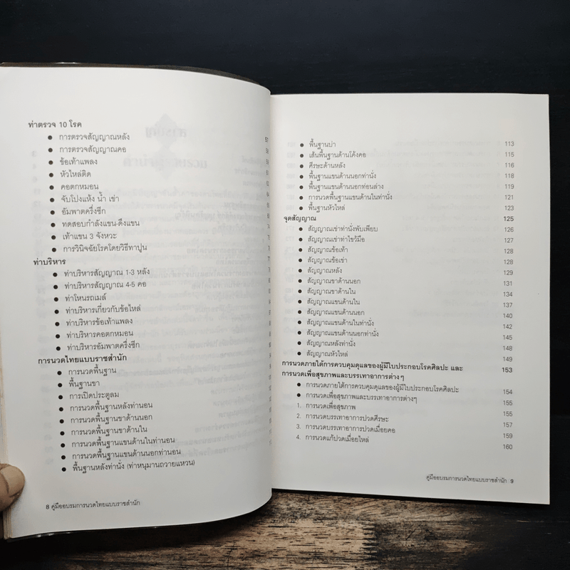 คู่มืออบรมการนวดไทยแบบราชสำนัก