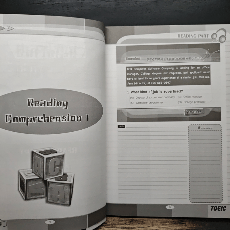 ตะลุยโจทย์ข้อสอบ TOEIC - นิธิวุฒิ จันทร์ไทย