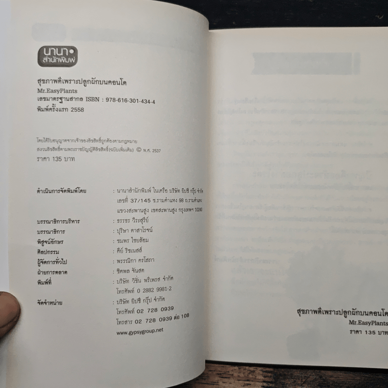 สุุขภาพดีเพราะปลูกผักบนคอนโด - Mr.EasyPlants