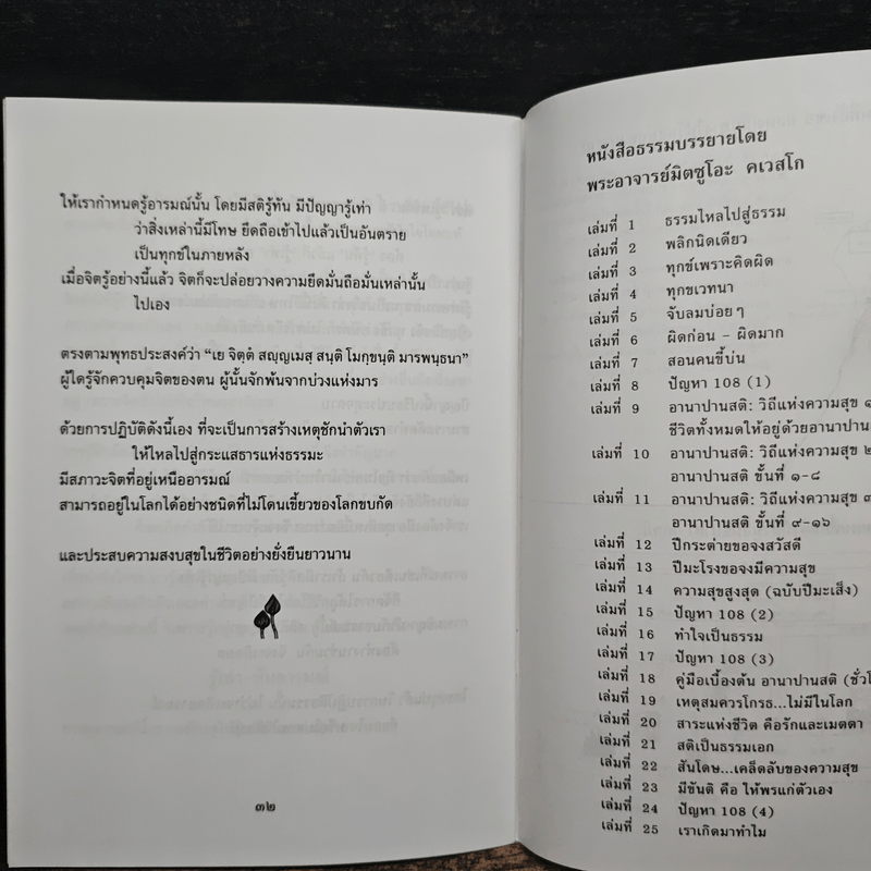 ธรรมไหลไปสู่ธรรม - พระอาจารย์มิตซูโอะ คเวสโก