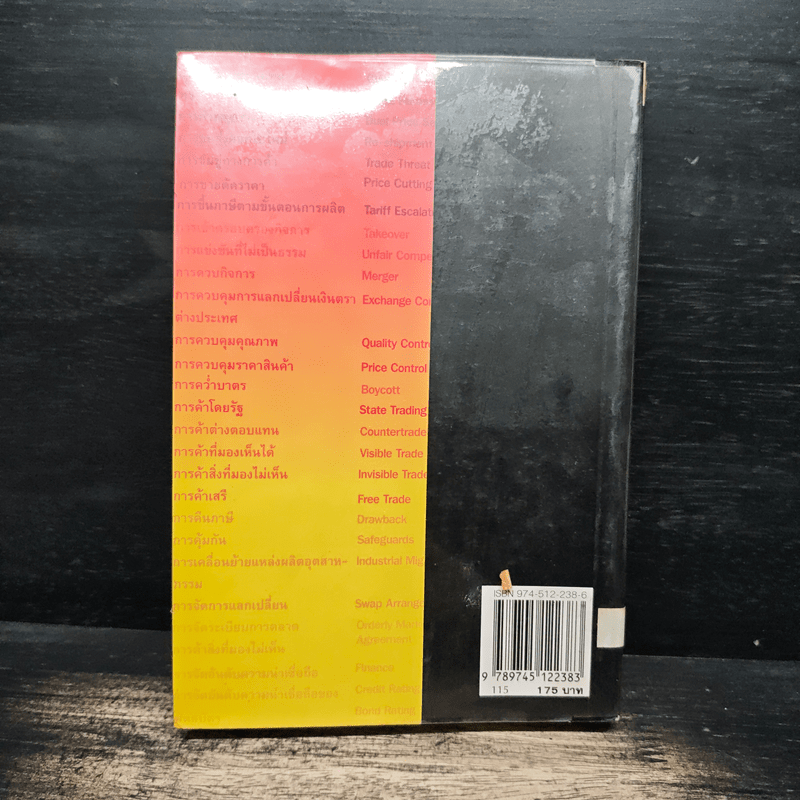 รวมศัพท์เศรษฐกิจ การค้า-การเงิน ระหว่างประเทศ มากกว่า 600 คำ - ศิริพร สัจจานันท์