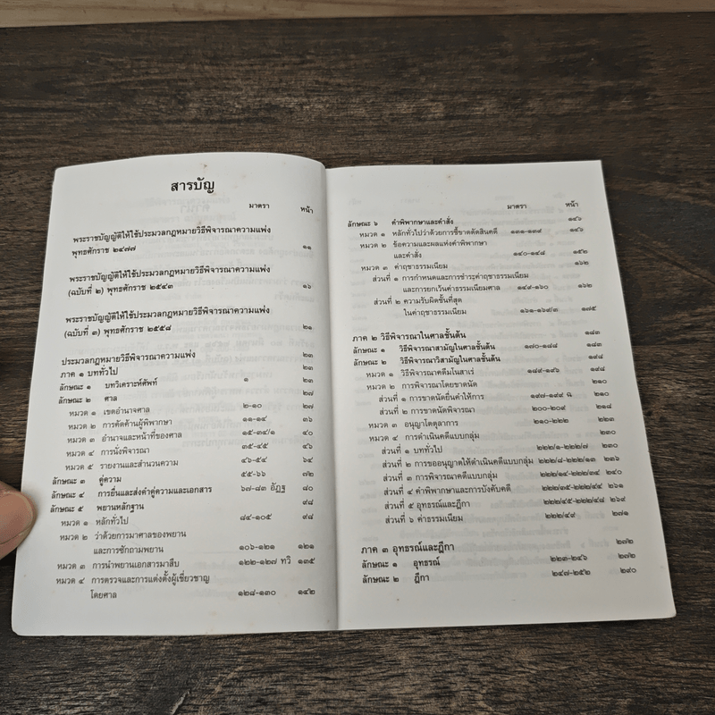 ประมวลกฎหมายวิธีพิจารณาความแพ่ง พร้อมหัวข้อเรื่องทุกมาตรา - บุญร่วม เทียมจันทร์