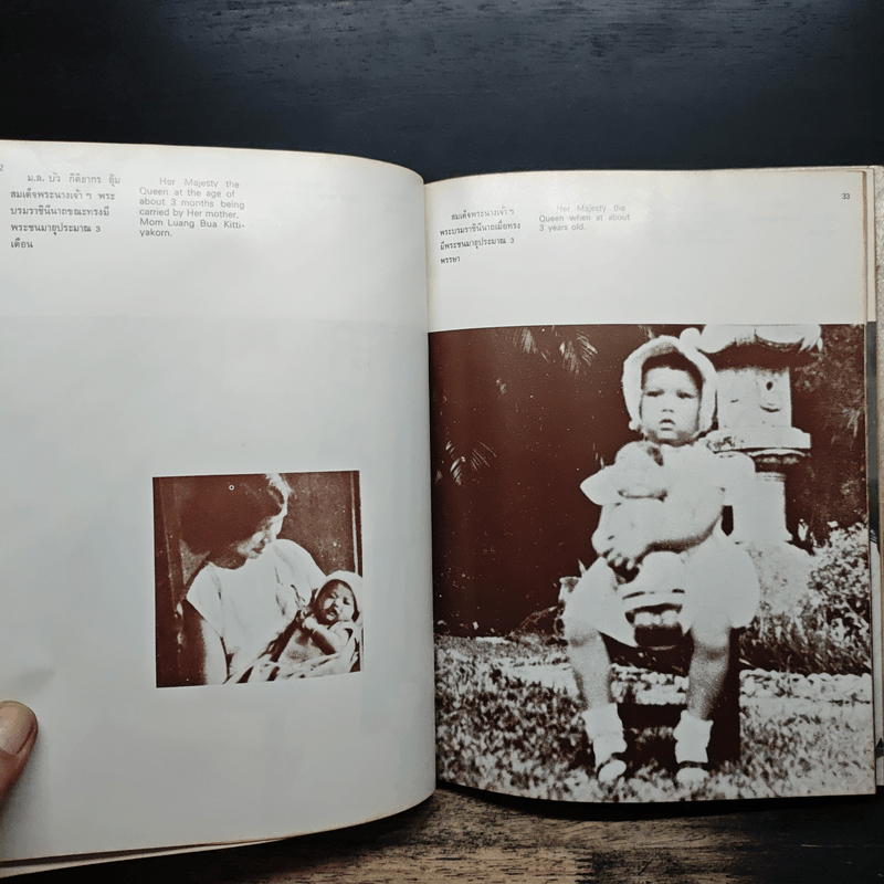 ลิลิดพระราชประวัติและพระบรมฉายาลักษณ์ของ สมเด็จพระนางเจ้าพระบรมราชินินาถ Her Majesty Queen Sirikit. A Birthday Tribute.