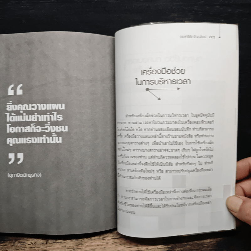 เวลาของฉันหายไปไหน - ดร.สุทธิชัย ปัญญโรจน์