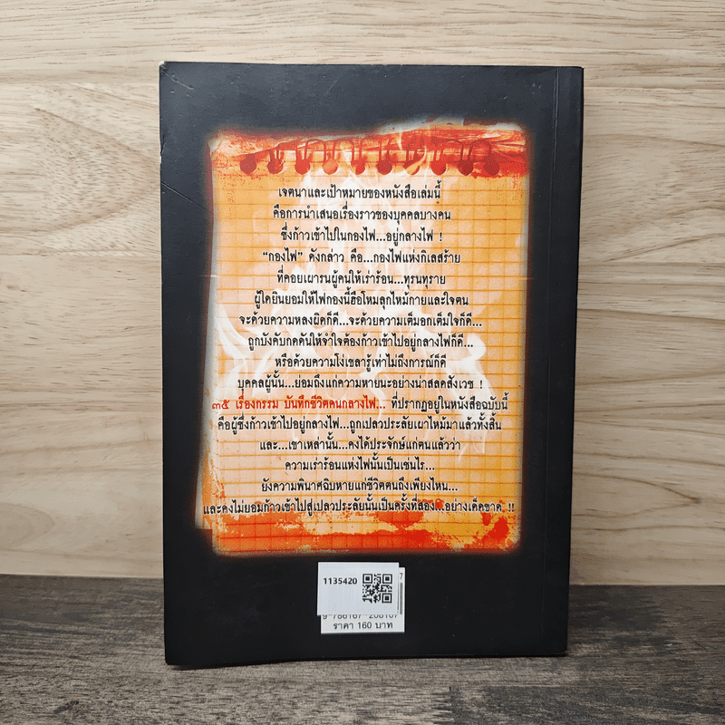 35 เรื่องกรรม บันทึกชีวิตคนกลางไฟ - นที ลานโพธิ์