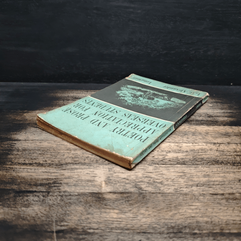 Poetry and Prose Appreciation for Overseas Students - L.G.Alexander