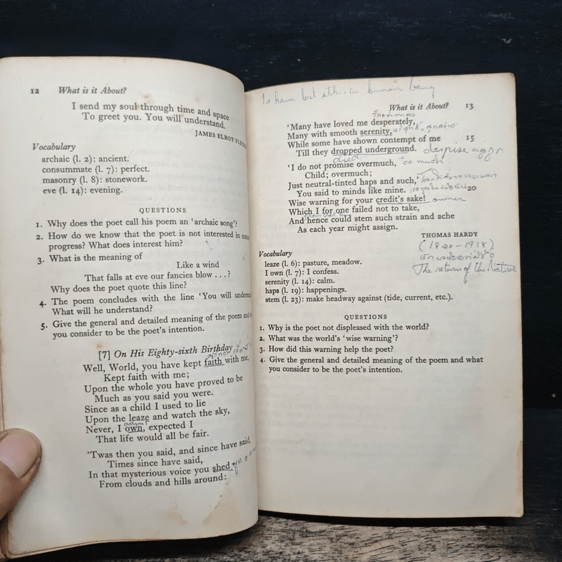 Poetry and Prose Appreciation for Overseas Students - L.G.Alexander