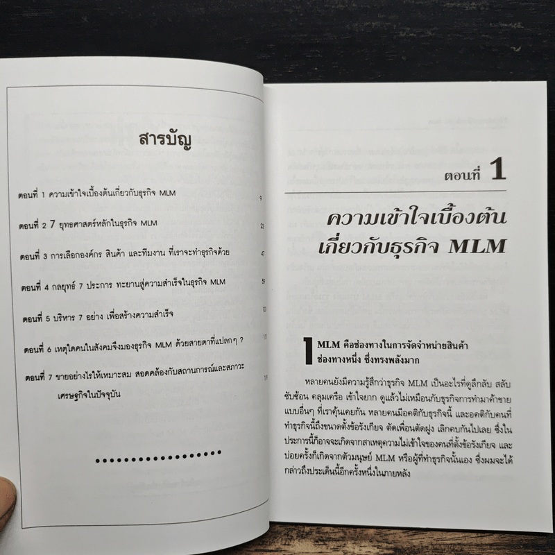 กะเทาะเปลือกมนุษย์ MLM - วสันต์ พงศ์สุประดิษฐ์