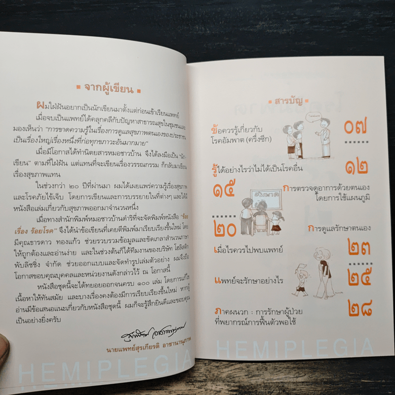 100 เรื่อง 100 โรค เรื่องที่ 18 อัมพาต(ครึ่งซีก) - นพ.สุรเกียรติ อาชานานุภาพ