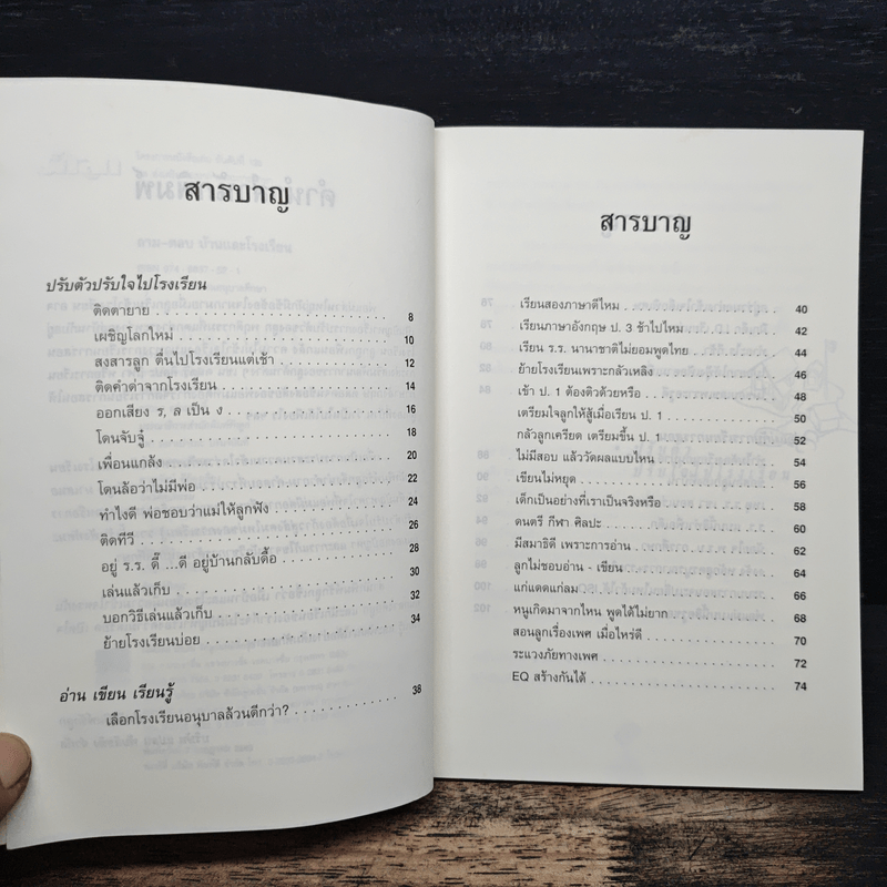 ถาม-ตอบ บ้านและโรงเรียน