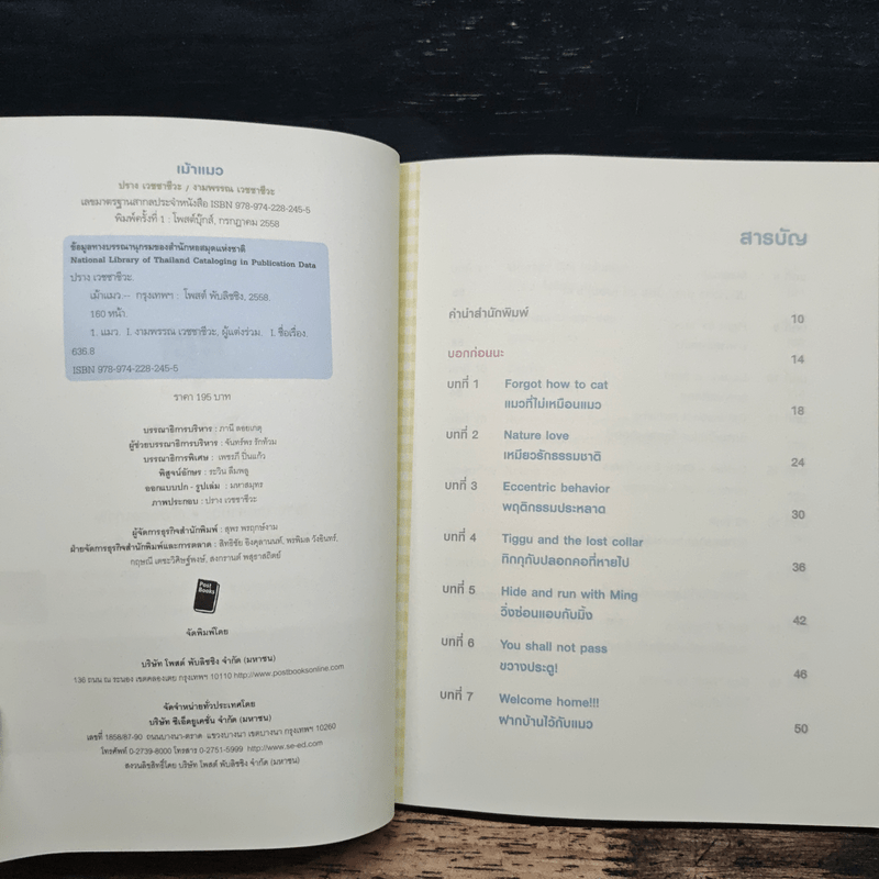 เม้าแมว - งามพรรณ เวชชาชีวะ, ปราง เวชชาชีวะ