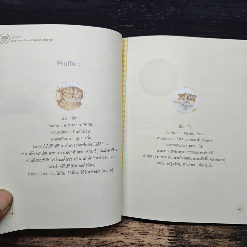 เม้าแมว - งามพรรณ เวชชาชีวะ, ปราง เวชชาชีวะ