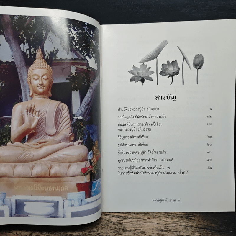 หนังสือสวดมนต์ - หลวงปู่ย้า มโนธรรม