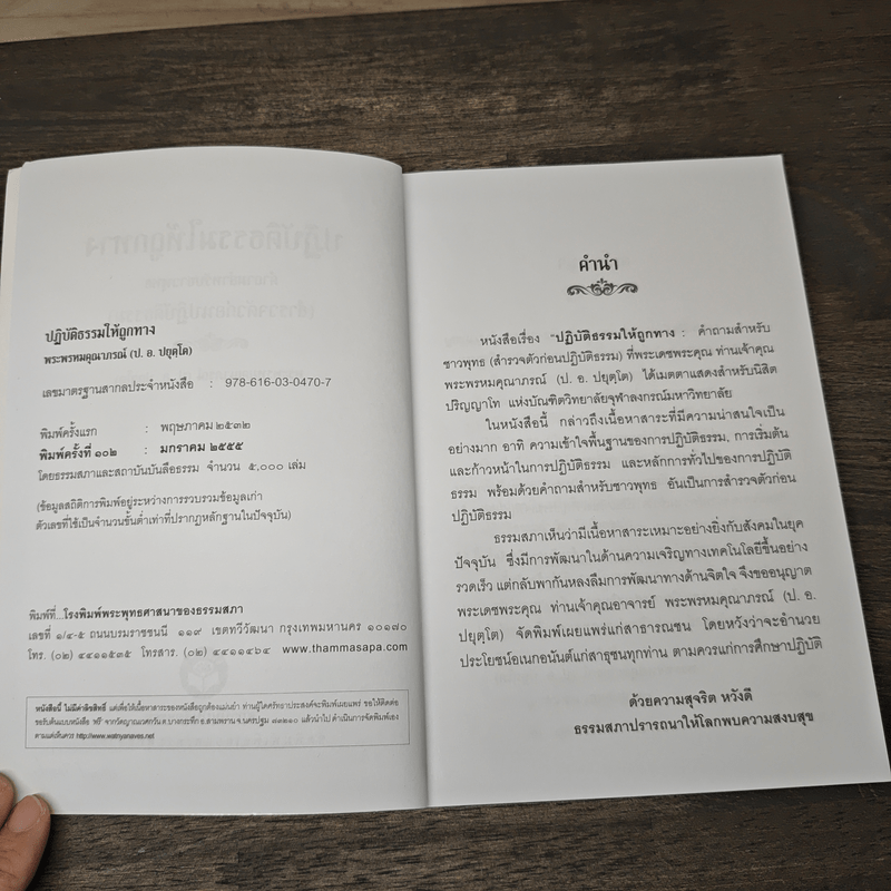 ปฏิบัติธรรมให้ถูกทาง - พระพรหมคุณาภรณ์ (ป.อ.ปยุตโต)