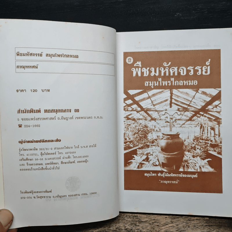 พืชมหัศจรรย์สมุนไพรไกลหมอ - ภาณุทรรศน์