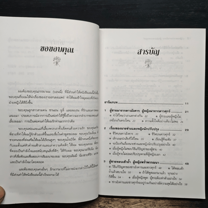 Men are from Mars, Women are from Venus ผู้ชายมาจากดาวอังคาร ผู้หญิงมาจากดาวศุกร์ - John Gray (จอห์น เกรย์)