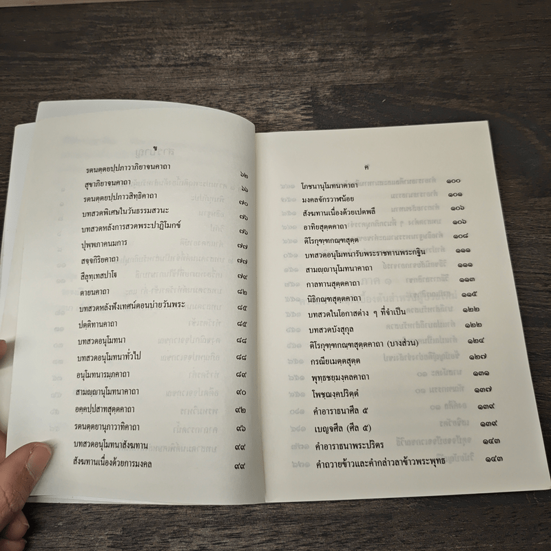 หนังสือสวดมนต์ นวกภิกษุ วัดบวรนิเวศวิหาร