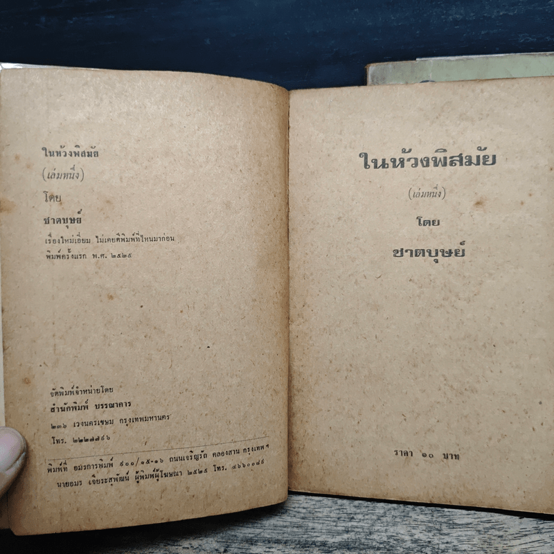 ในห้วงพิสมัย 2 เล่มจบ - ชาตบุษย์