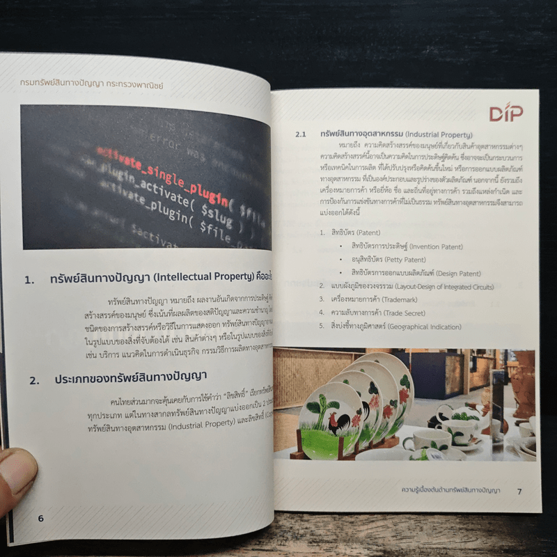 ความรู้เบื้องต้นด้านทรัพย์สินทางปัญญา