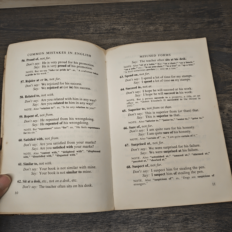 Common Mistakes in English Fifth Edition - T.J.Fitikides